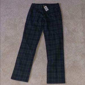 Never before worn plaid pants